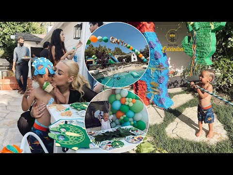 Iggy Azalea Celebrates Son Onyx's 2Nd B-Day With A Dinosaur-Themed Party!