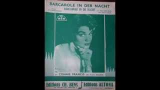 Connie Francis - Barcarole in der nacht originalaufname chords