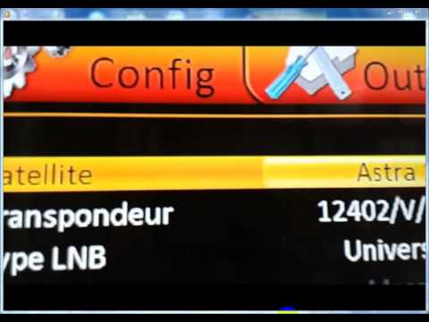 Configuration Les Sorties Tète LNB Samsat Hd90