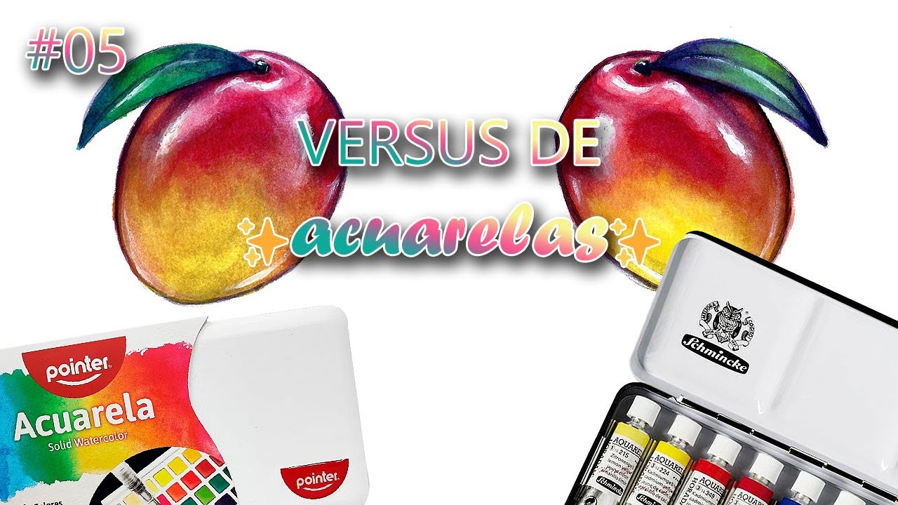 Acuarelas POINTER vs Acuarelas PROFESIONALES • 28 días de acuarela #05