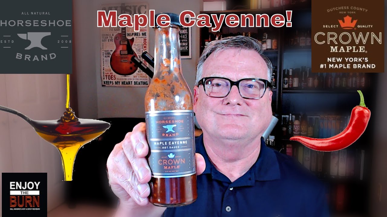 Horseshoe Brand "Maple Cayenne" Hot Sauce Review YouTube