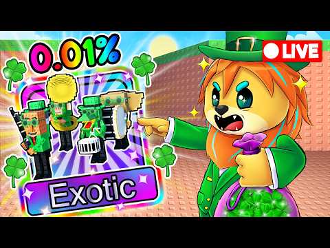 0.01%の過去最強ブレインロットを当てに行くブレインロットタワーディフェンス【 ロブロックス Roblox 】