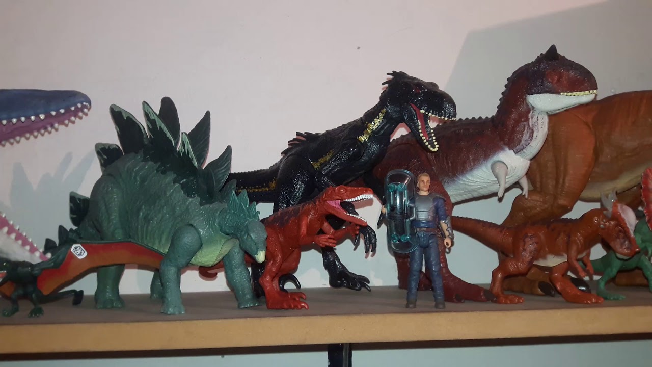 coleccion jurassic world mattel