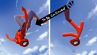 Best Falls Stickman Dismounting Funny Moments Little Stick