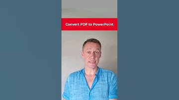 EASILY convert a PDF to PowerPoint #shorts