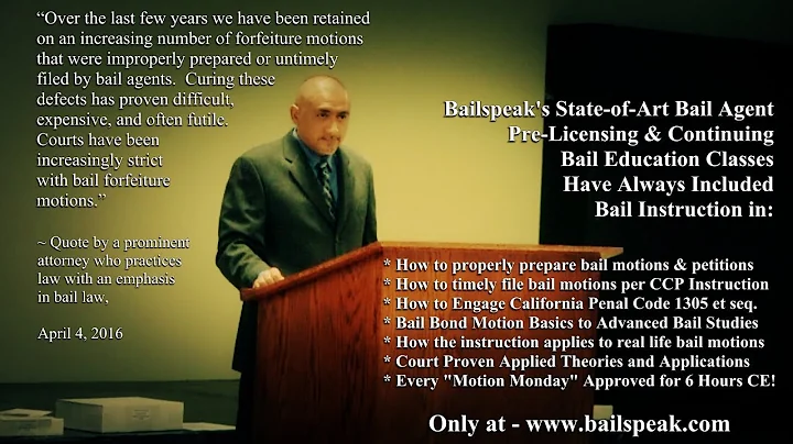 PC 847.5 How to Argue and win in Superior Court