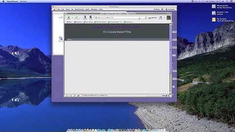 Running OS9 on an Intel Mac (10.8.2)