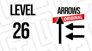 Arrows Puzzle Escape Level 26 Walkthrough (How To Pass) !