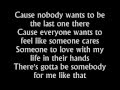 Nickelback   Gotta Be Somebody Lyrics)