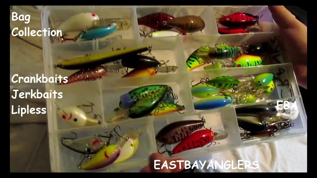 Bass & Trout Fishing Bag Tackle Box Collection Pt 1 