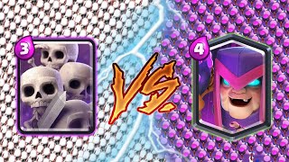 Skeleton Army Vs Mother Witch - Clash Royale Challenge #244