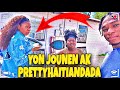 Yon jounen ak prettyhaitiandada premye vlog mwen