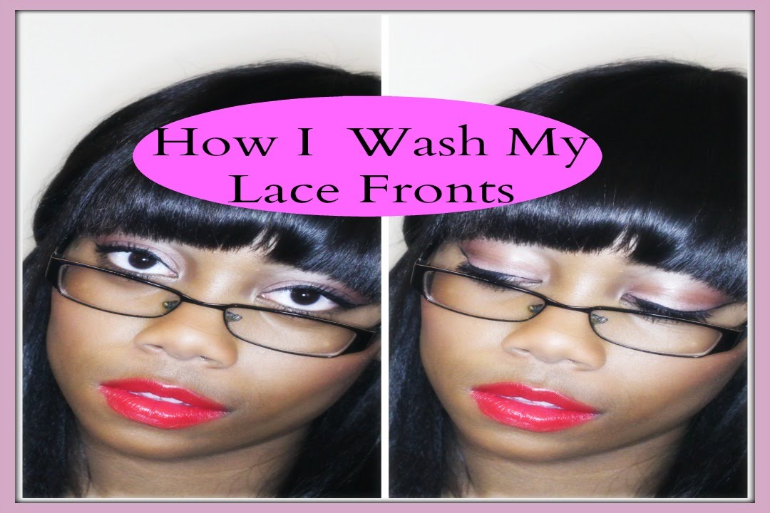 How I Wash My Lace Front Wigs Ft. Tresemme Platinum Strength YouTube