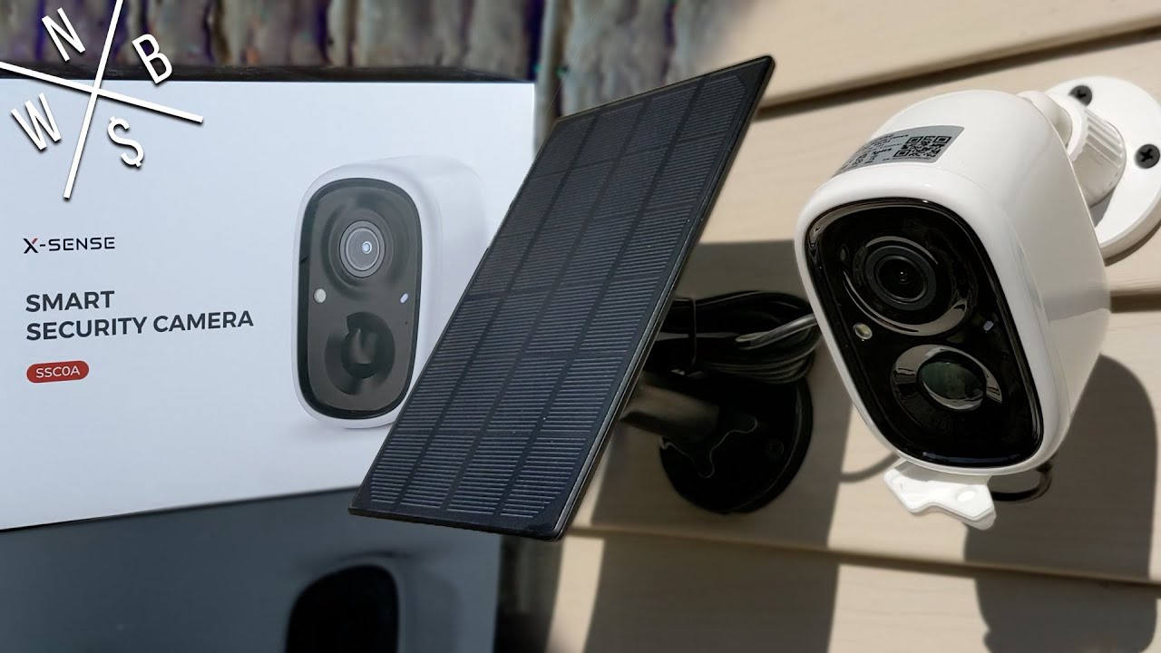X-Sense Smart Solar Security Camera - Installation & Review - YouTube