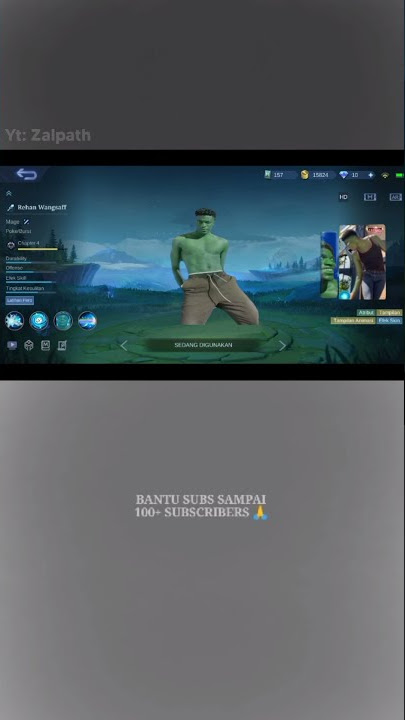 💔 REHAN WANGSAFF NEW HERO MOBILE LEGENDS 🗿👌 #shorts