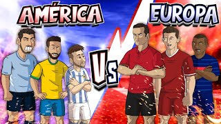 El mejor 11 de América vs el mejor 11 de Europa ¿Quién gana?