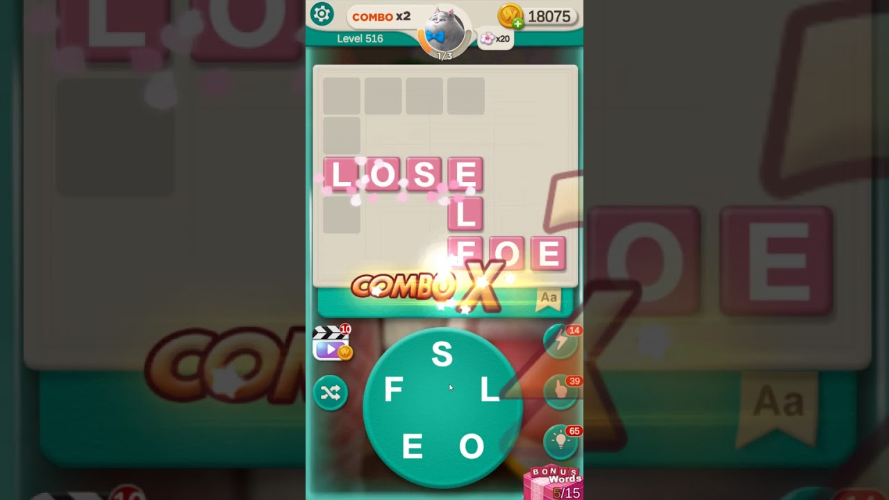 WORD VILLAS level 516