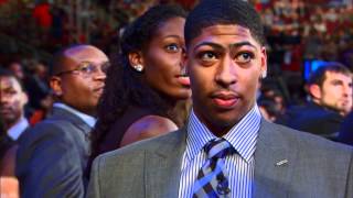 Anthony Davis was nervous before his name was called!