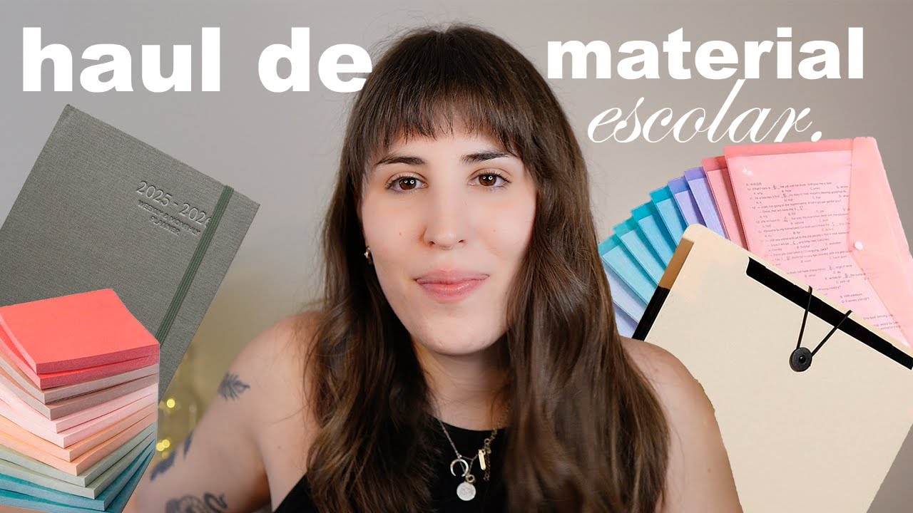 HAUL DE INICIO DE CURSO | MATERIAL ESCOLAR DE SHEIN