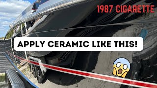 How to Ceramic Coat a Boat
