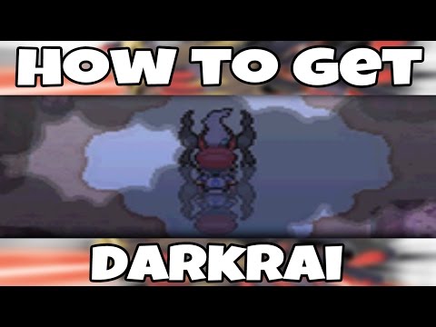 How to get Darkrai on Pokemon Platinum