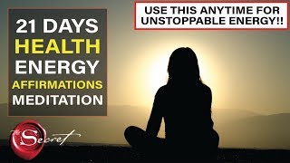 Affirmations Meditation for Health, Energy Rejuvenation and Healing | This is Very Powerful!