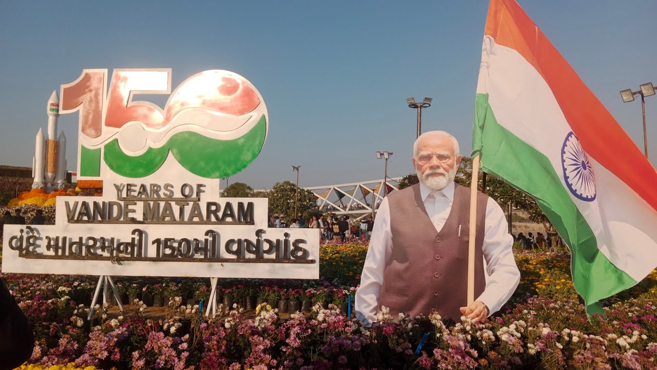 Aaj Gaya Ahmedabad Flower Show 🌼 | Colorful Flowers Festival | Amazing Views 
