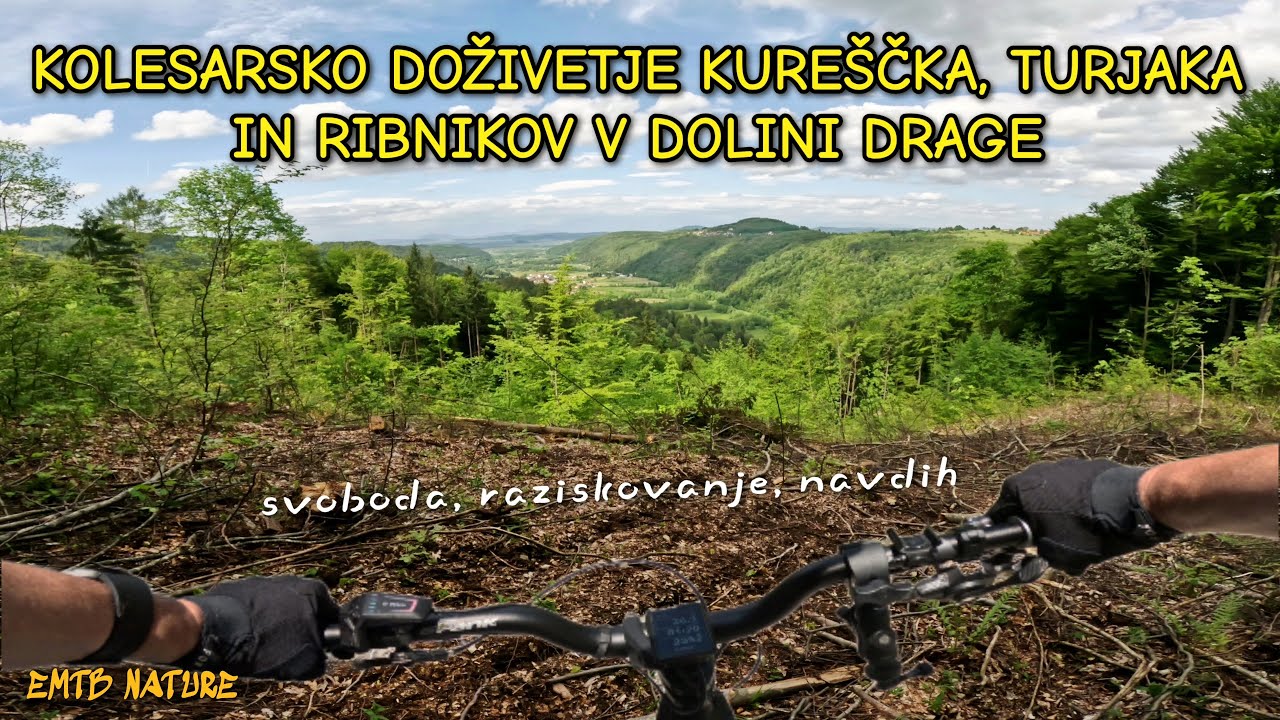 Kolesarsko doživetje z raziskovanjem Kureščka, Turjaka in idiličnih ribnikov v dolini Drage