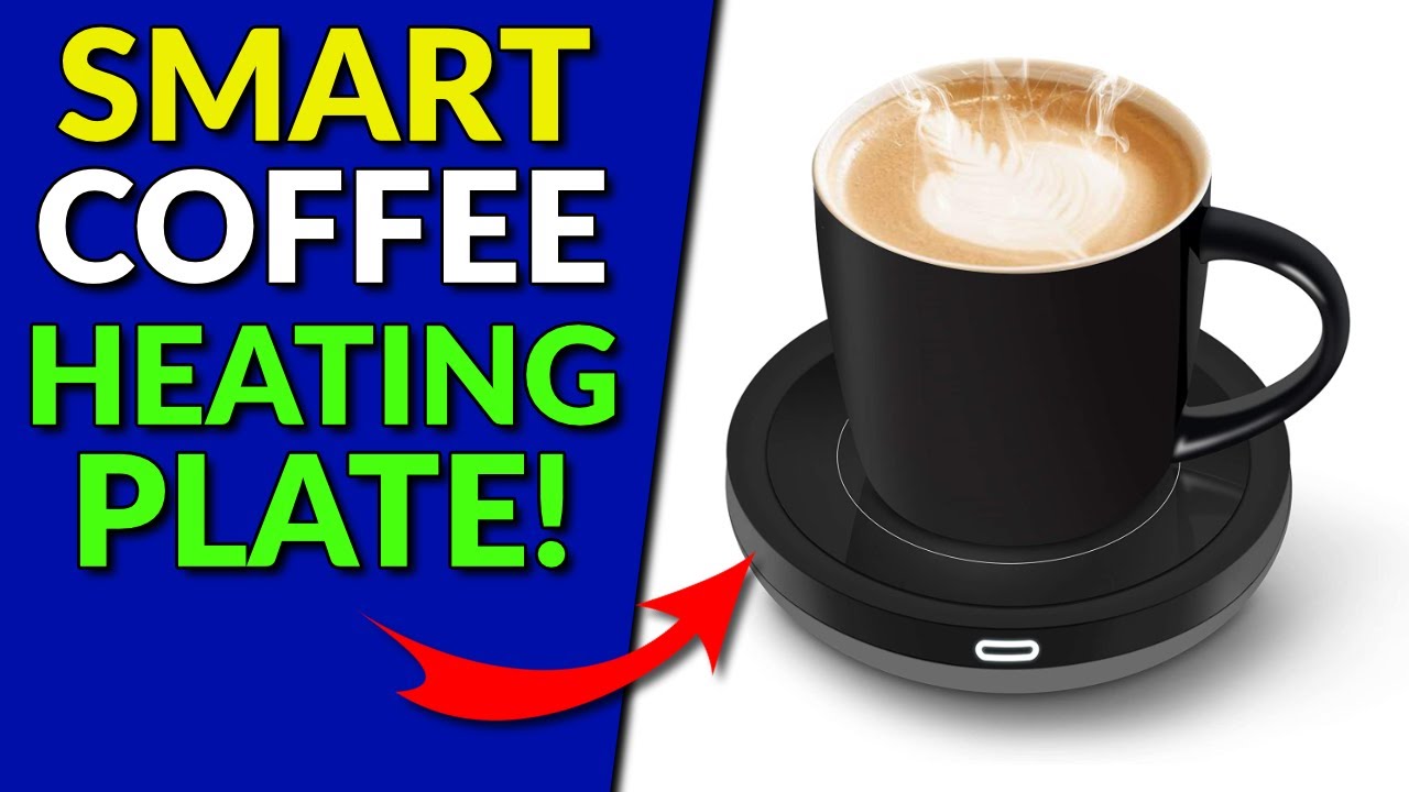 Smart Coffee Warmer, BESTINNKITS Auto On/Off Gravity-Induction Mug Warmer  for Of