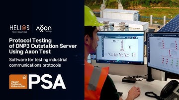 Protocol Testing DNP3 Outstation Server with Axon Test Software