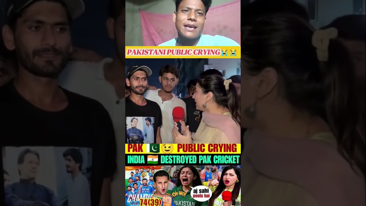 Pakistani supporters crying 🤣 