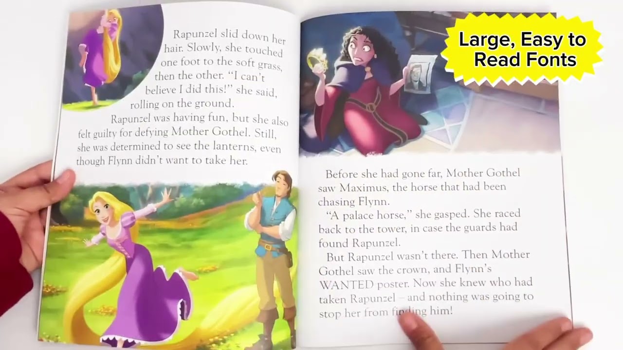 9781835447529 Disney Tangled Picture Story Book - YouTube
