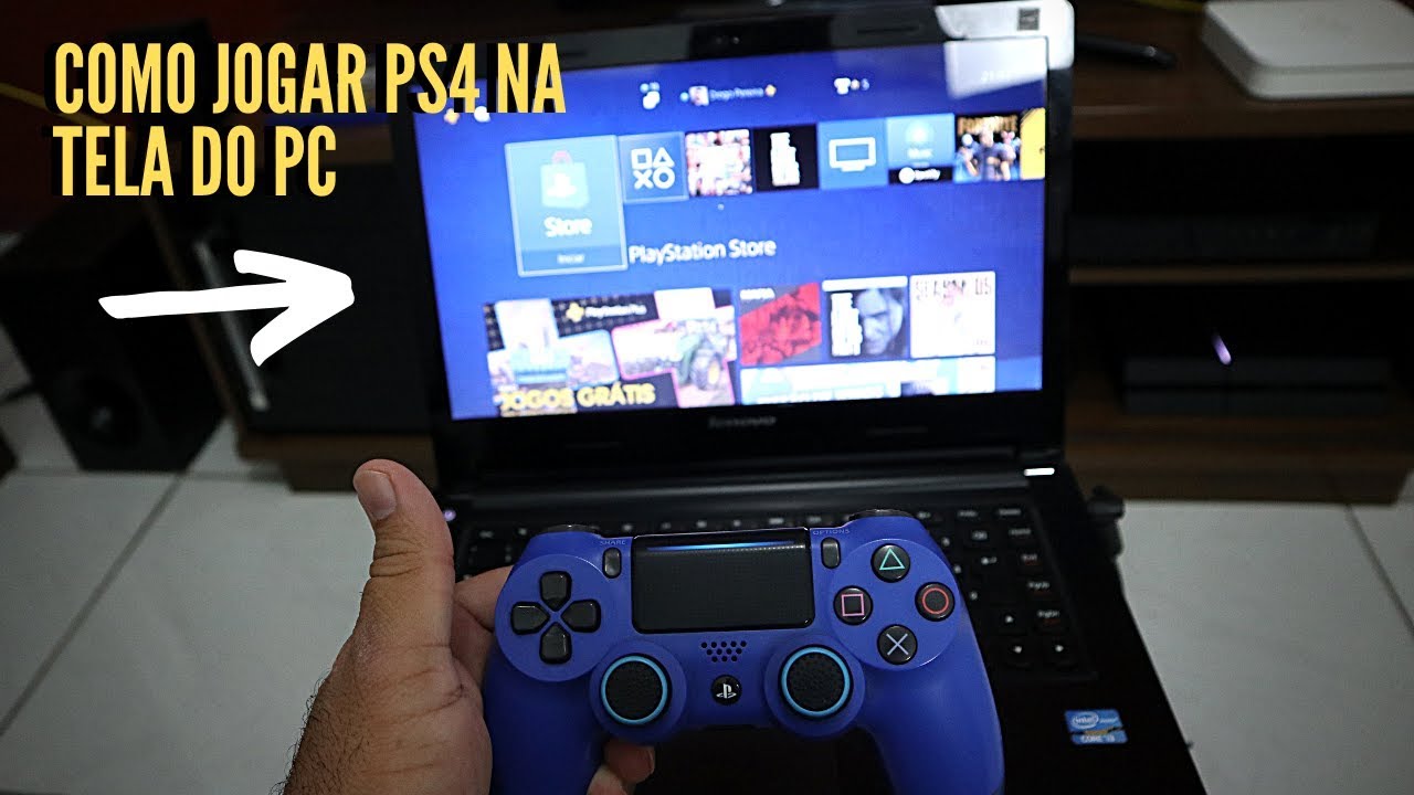 Como usar a tela do notebook ou PC para jogar no PS4 [Remote Play