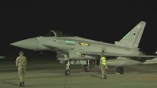 英戦闘機、初の訓練で飛来 空自と共同実施、三沢基地