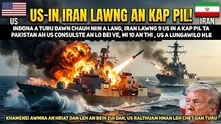 Indona a turu dawn chauh, Iran lawng 9 an kap pil leh ta, Khameine awmna an hriat leh thah dan kha