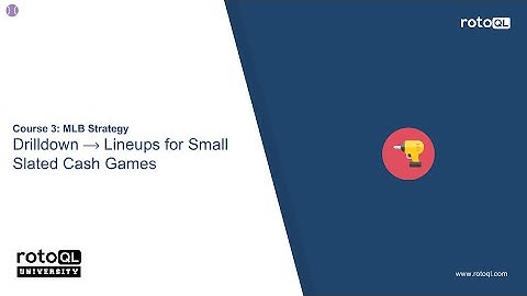 MLB Drilldown: Cash Game Lineups for Small Slates