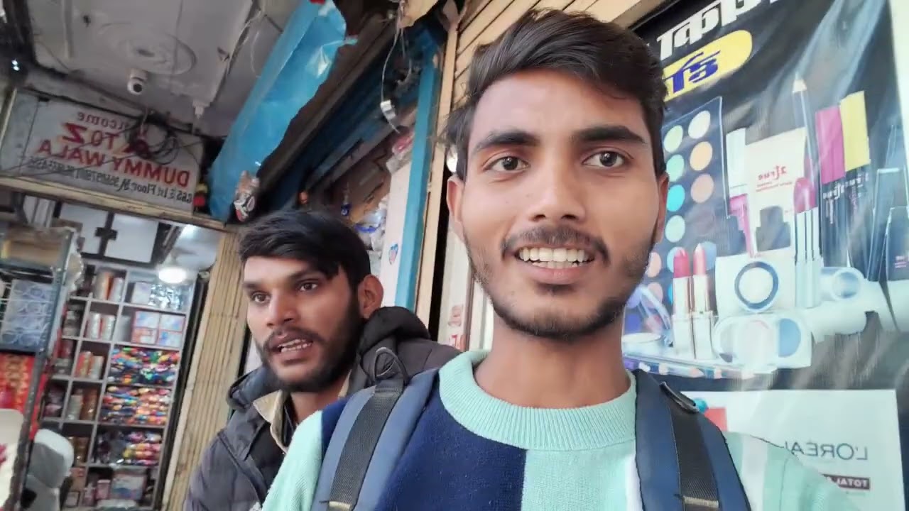 My first vlog with friend.