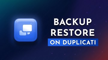 How to Automate Your Backup and Restore Process with Duplicati - #23