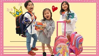 上學用品 買東西挑戰 最低價格的勝利 Back To School Challenge 