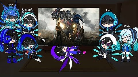 Me & my friends react to Transformers: Age of Extinction Part 1 *Ratchet