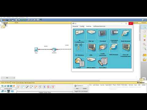 Cisko pocket tracer урок 1 построение простейшей сети ее запуск в программе