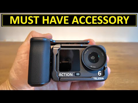 🎥 DJI OSMO ACTION 6 - TELESIN Street Shot Aluminium Set – PLUME AIR -Best Lightweight Camera Rig — Video review, click xem trên YouTube