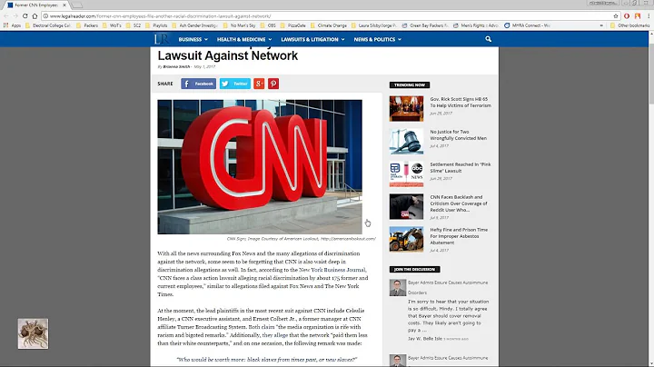 3 Racial Discrimination Lawsuits Against CNN by May