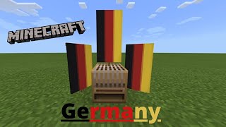 Famous How To Make A German Banner In Minecraft - German Flag - Deutsche Flagge Net Worth