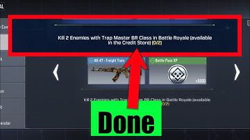 Kill 2 enemies with trap master br class in battle royale