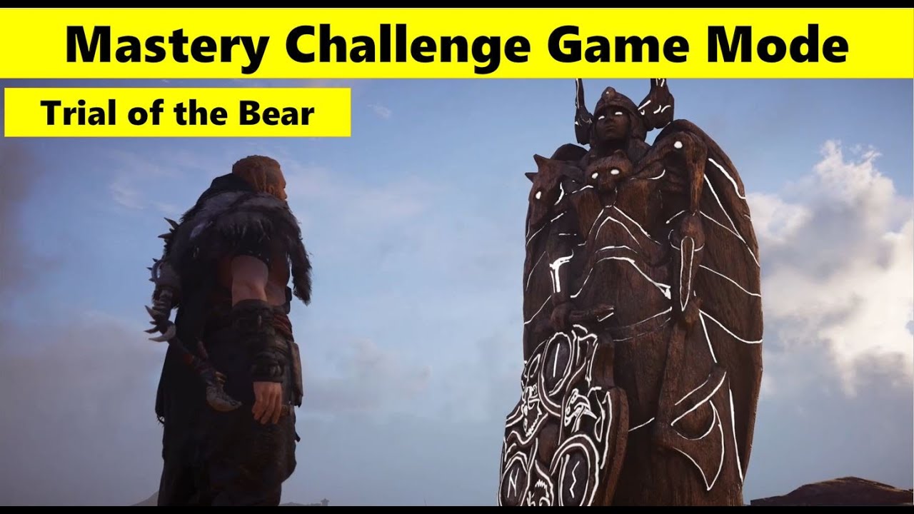 Assassins Creed Valhalla Mastery Challenge Game Mode - Trial of the Bear
