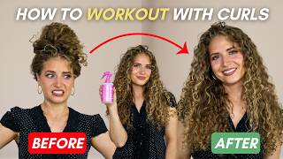 How to Workout with Curly Hair | + How to Fix Frizz Afterwards