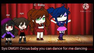 Can You Dance Like This Ballora And Circus Baby Fnaf