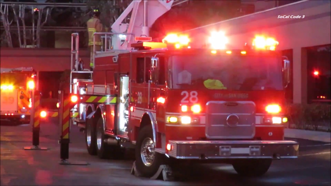 Balboa Ave Commercial Fire 2/3/2018