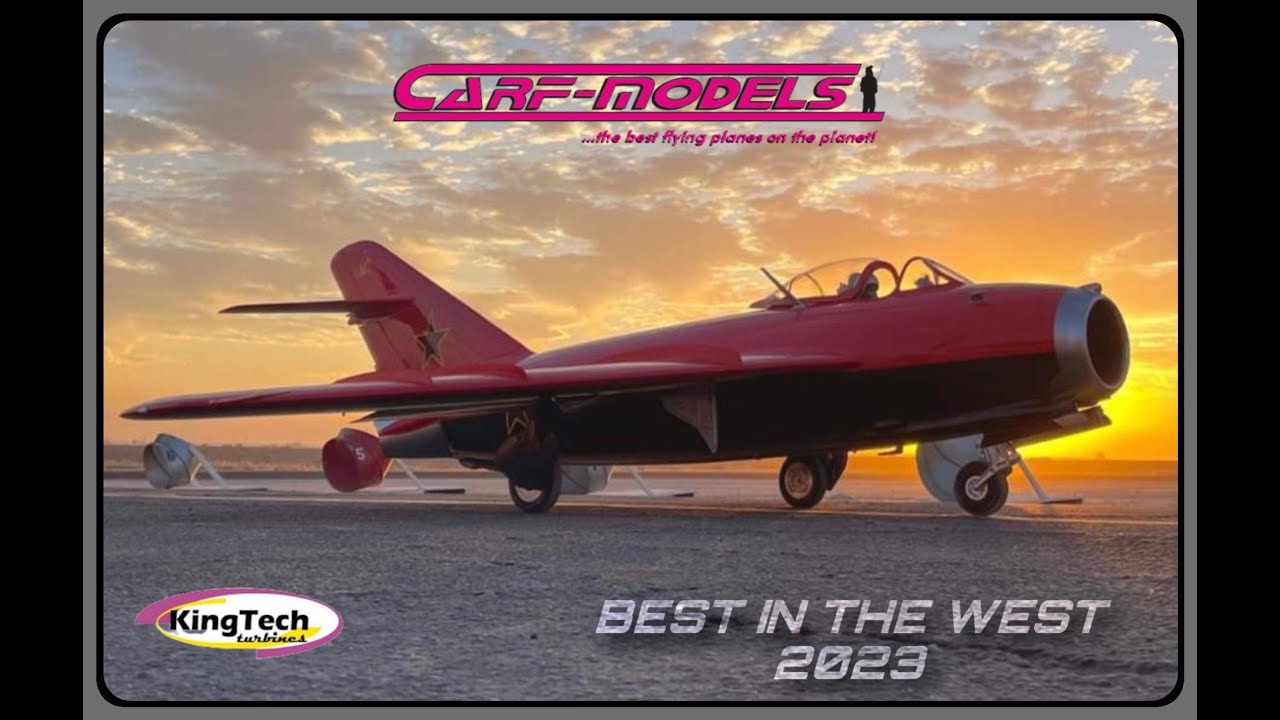 CARF Models MIG-17 by Max Chrubasik at Best in the West Jet Rally